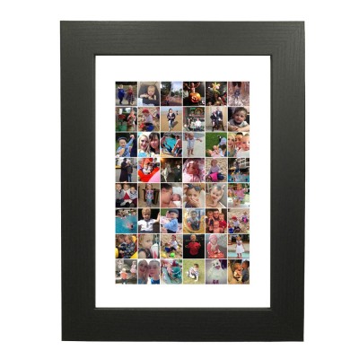 Rectangle Shape 48 Photo Collage Maker 